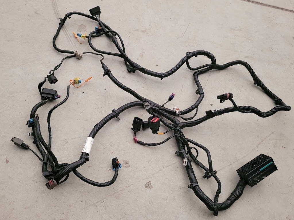 фото №1, Corvette c6 жгут электропроводка перед передняя лампа вентилятора штекер