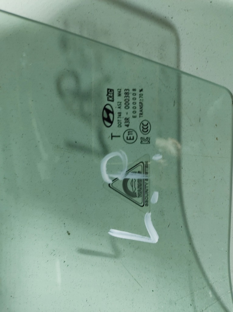 фото №5, Hyundai ioniq 17r- скло двері лівий перед