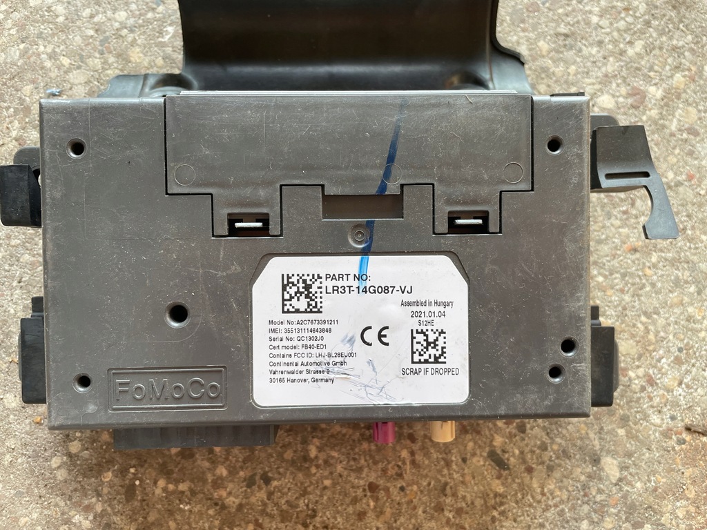 фото №1, Модуль интерфейс интерфейс ford ranger fiesta transit lr3t-14g087-vj