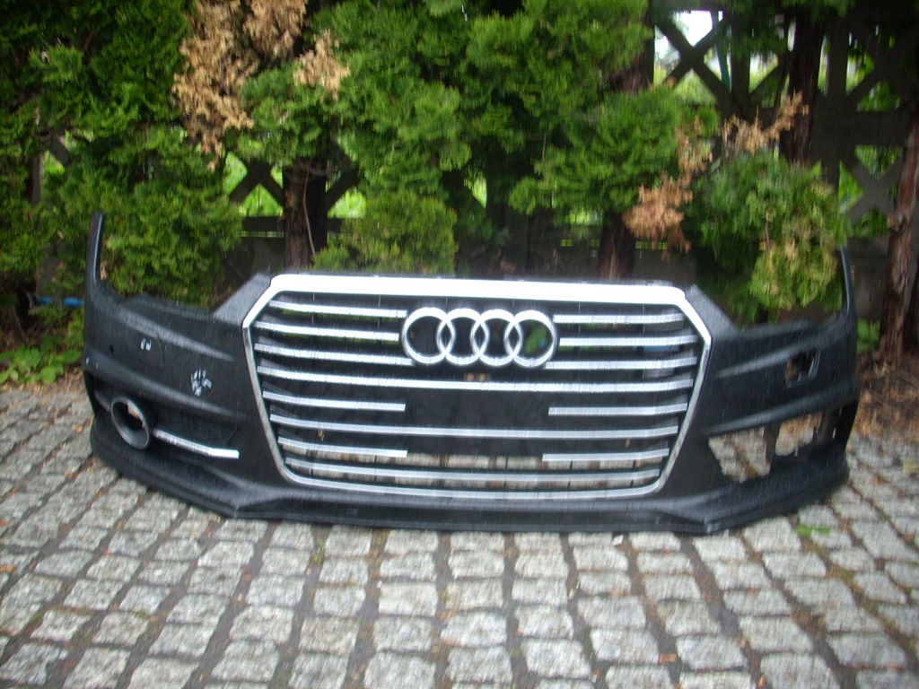 фото №1, Audi a7 4g8 s-line lift перед бампер передній ew решітка радіатора s7 sline