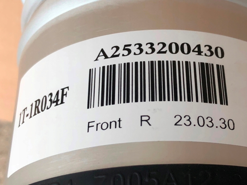 фото №10, Амортизатор 4-matic amg правая передняя oś 2533208000 do mercedes benz x253 w253