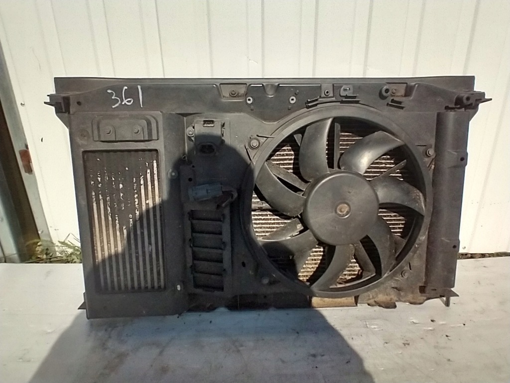 фото №1, Peugeot rcz 1.6 thp радіатор комплект вентилятор радіатора 874716t