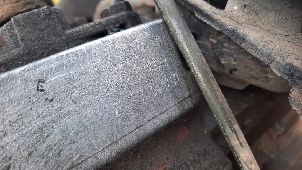 фото №8, Коробка передач передач mercedes vito w638 96- 2.2 cdi