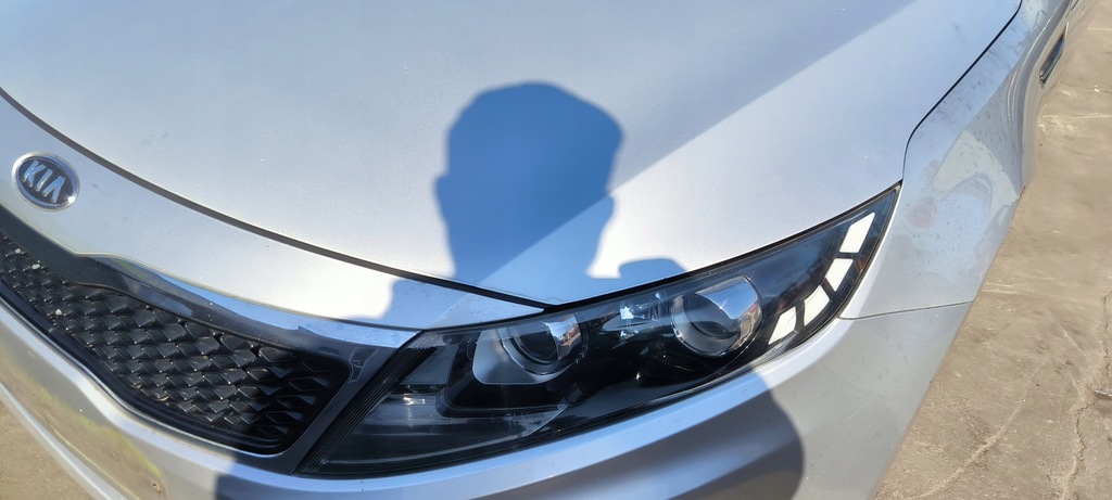 фото №12, Капот крышка двигателя kia optima iii 3d ładna оригинальный лак