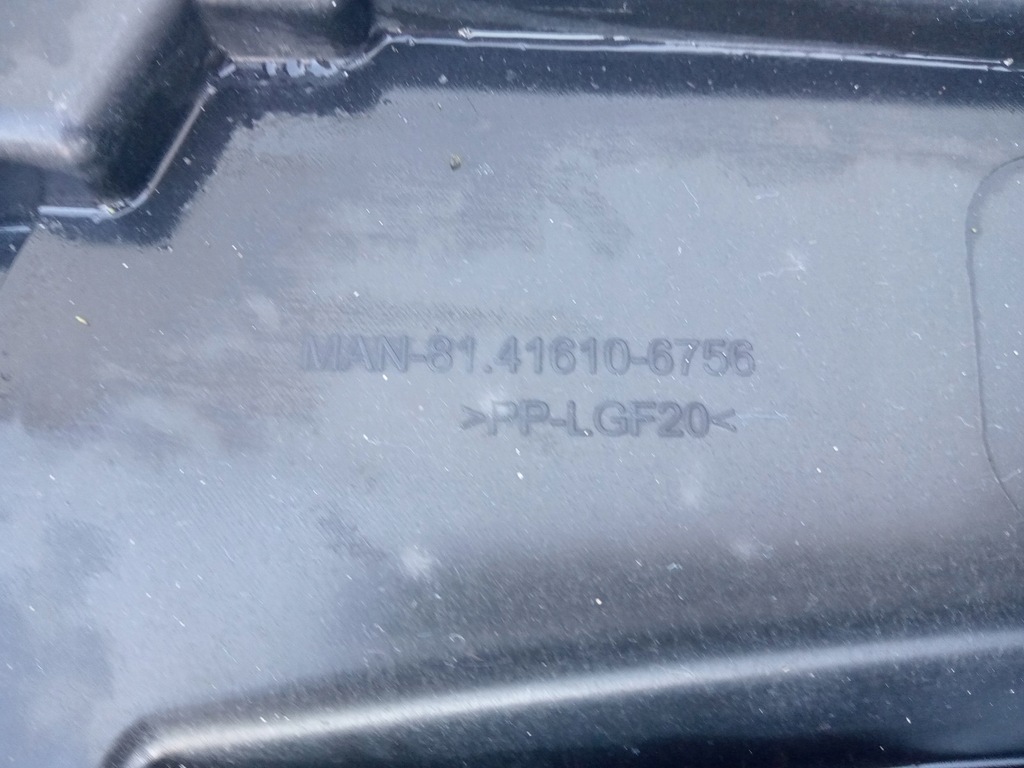 фото №6, Уголок правый бампер нижний панель фары man tgx 81416106756