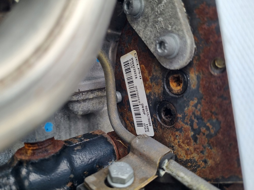 фото №11, Двигатель комплект citroen c3 1.4 hdi 90km 02-09r delphi обслуженный 141tyś 8hy