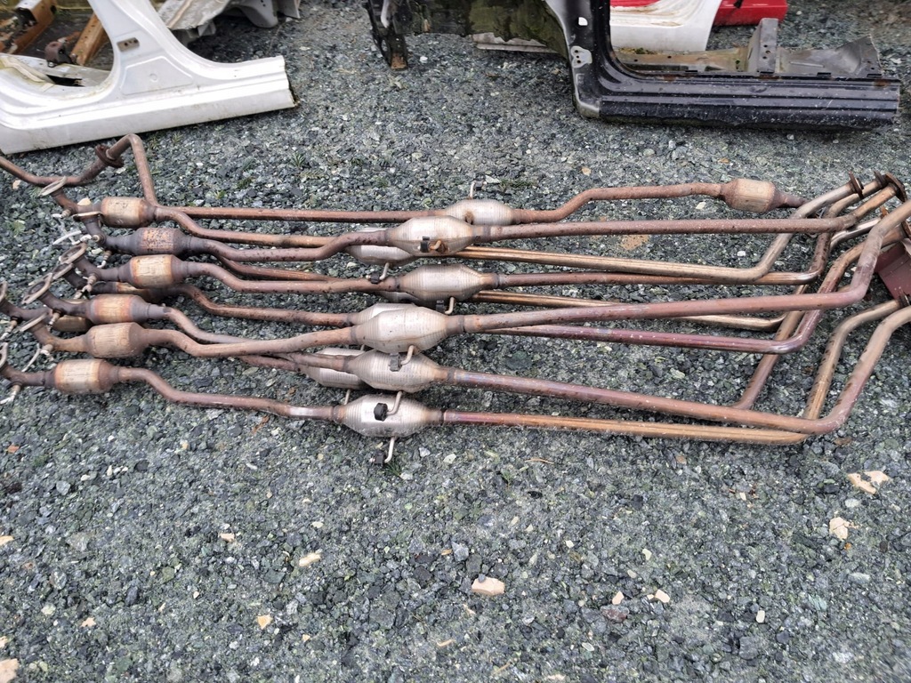 фото №1, Toyota aygo ii lift труба середня вихлопна каталізатор warszawa-koło-poznań