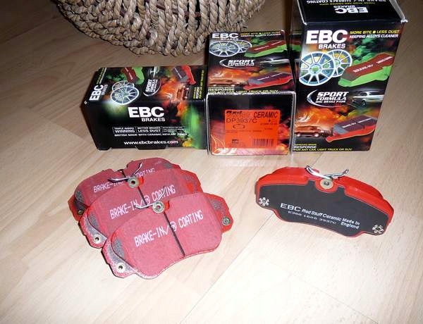 фото №1, Гальмівні колодки audi tt 8n vw golf iv 4 r32 do диск 334mm