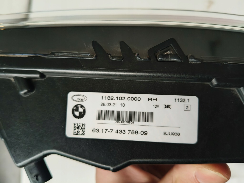 фото №4, Противотуманная фара правый bmw 3 g20 g21 18-