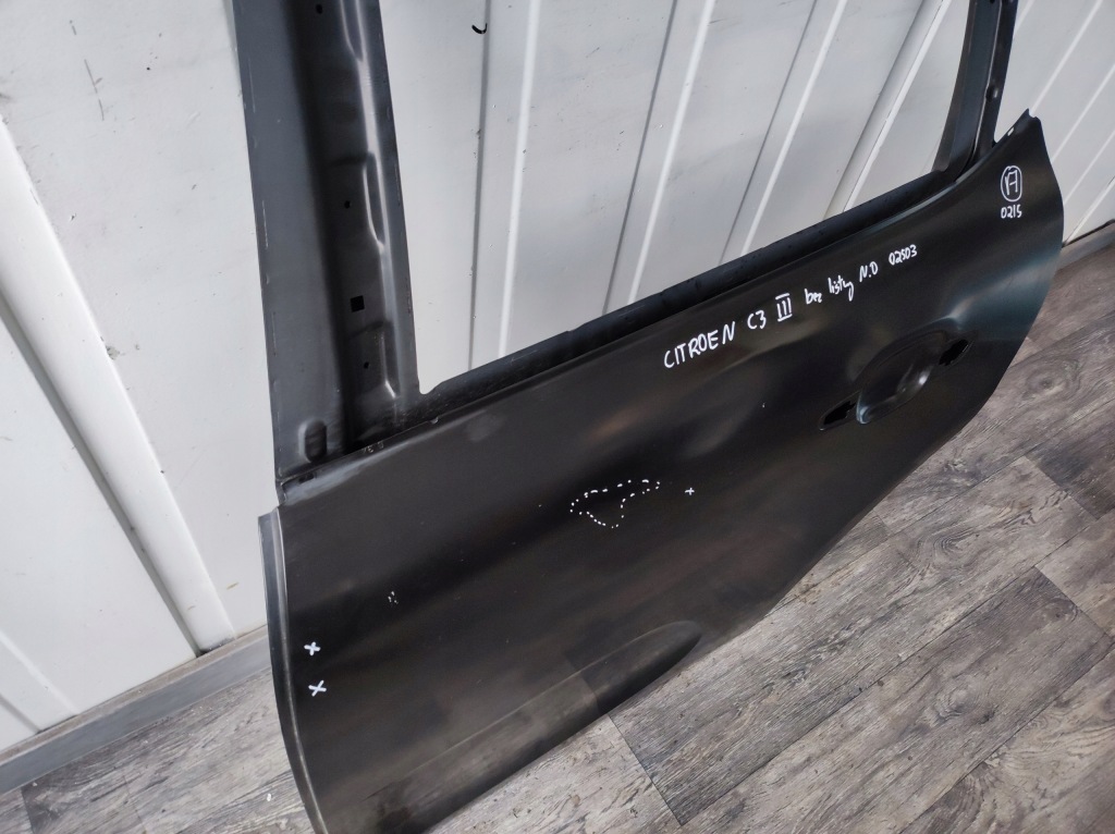фото №8, Двері citroen c3 iii bez накладки 16-24 задні ліва сервісні оригінальні