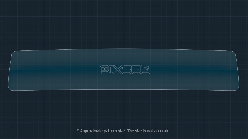 Защитное стекло pixsel на панель приборная mg cyberster - 27.6“ 2025 - в Украине