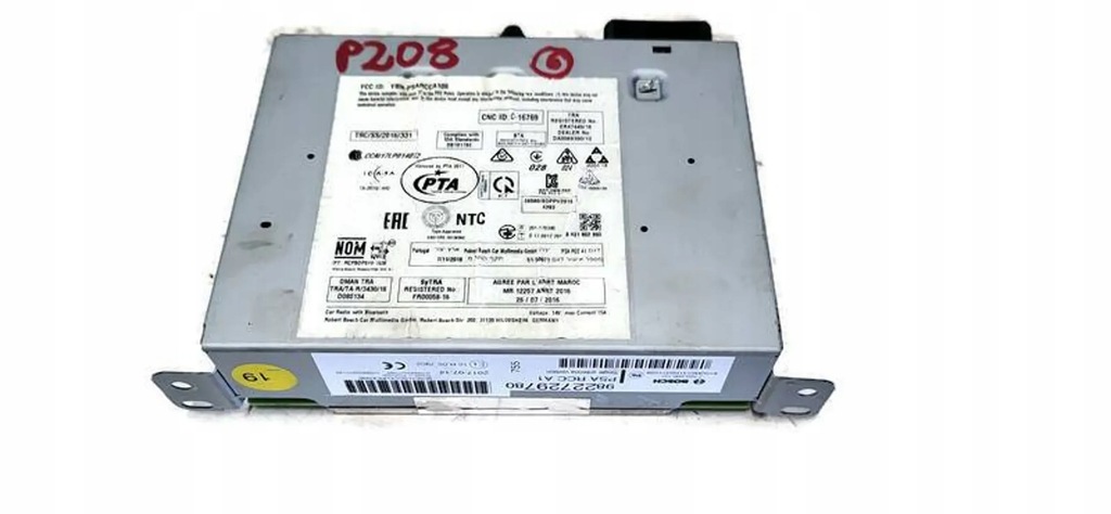 фото №1, Peugeot 208 - радіо навігація 9822729780