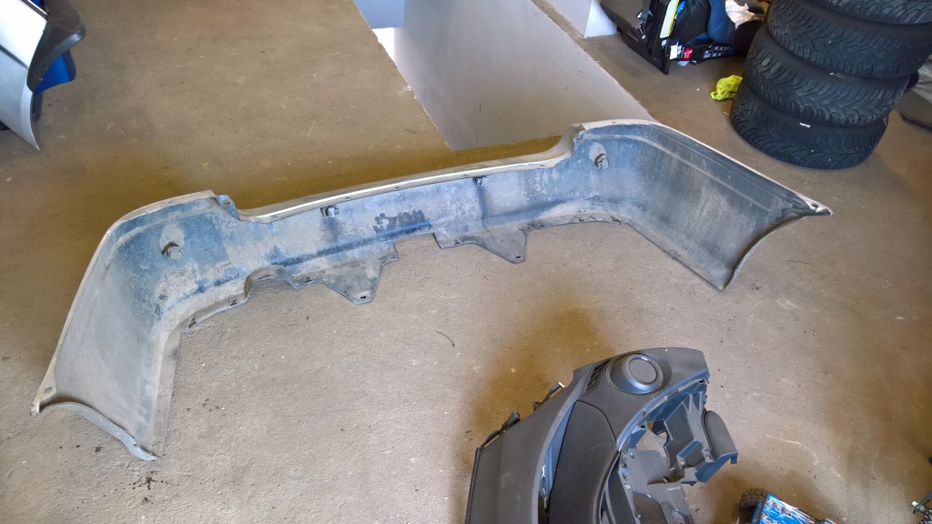 Бампер задняя задний задний honda civic vi 5d kombi в Украине