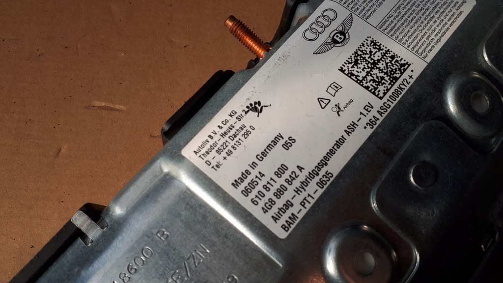 фото №7, A6 c7 4g подушка подушка безопасности коленная подушка безопасности 4g8880842a a7