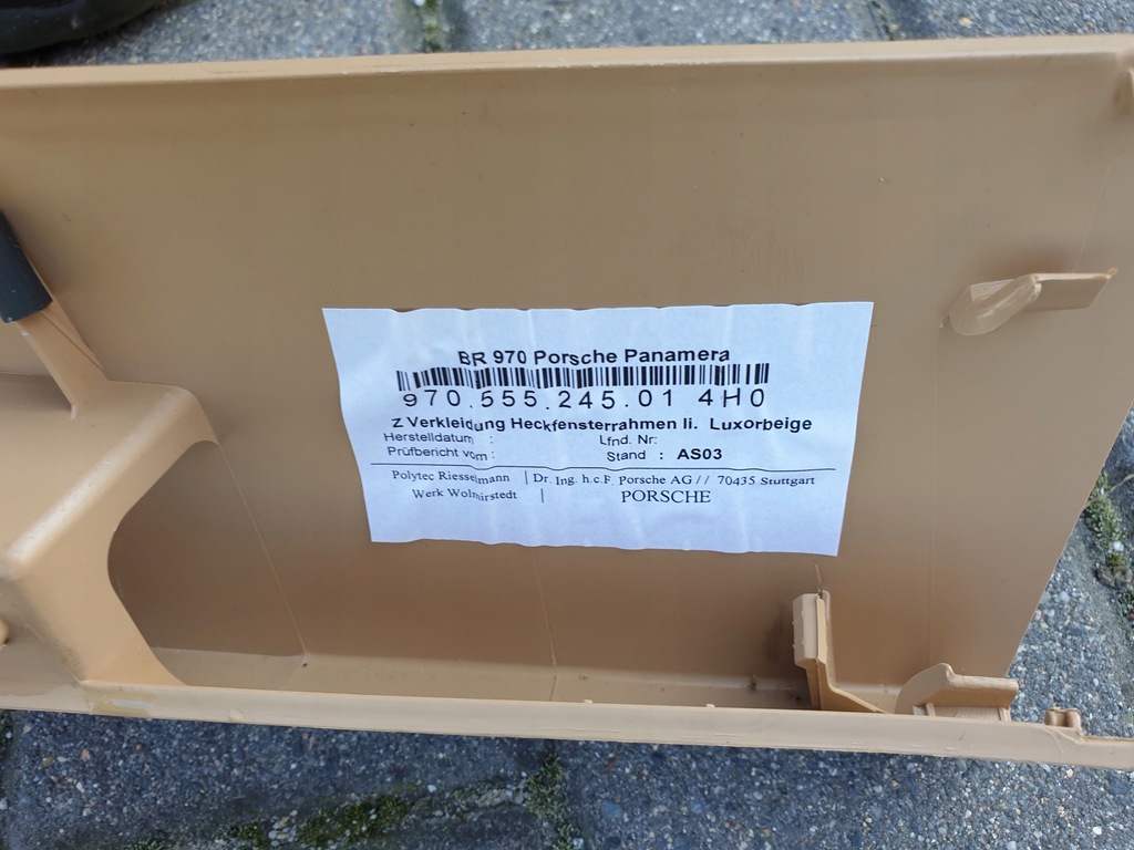 фото №11, Porsche panamera 970 захист кришки багажника kpl