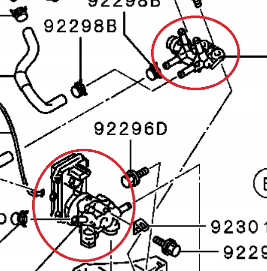 фото №1, Eclipse cross 2.4 phev насос масляная с клапан hev