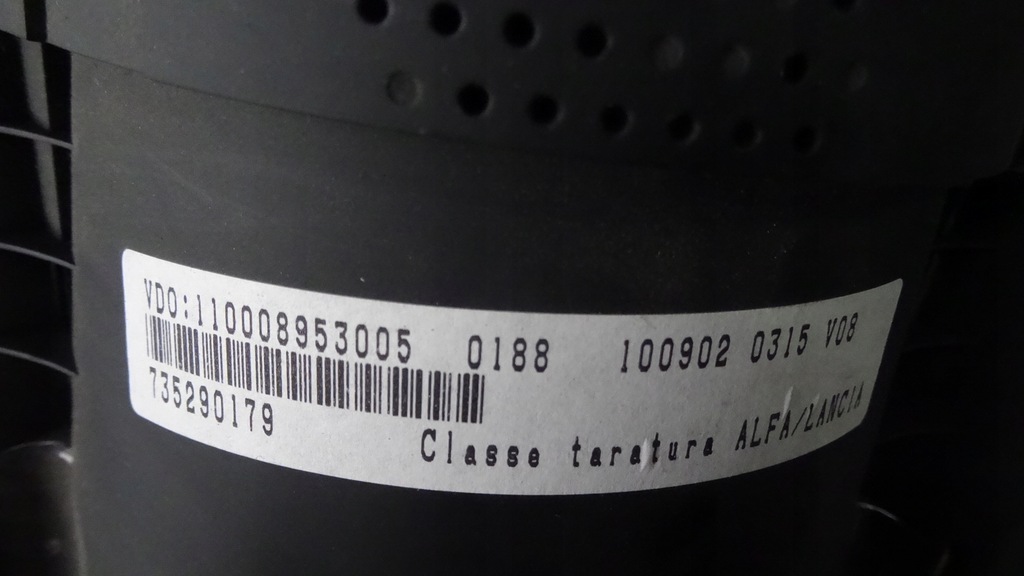 фото №9, Alfa romeo 147 1.6 16v лічильник прилади 110008953005