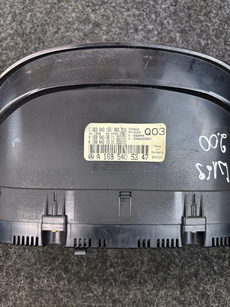 фото №6, Mercedes w169 2.0d лічильник прилади a1695405347