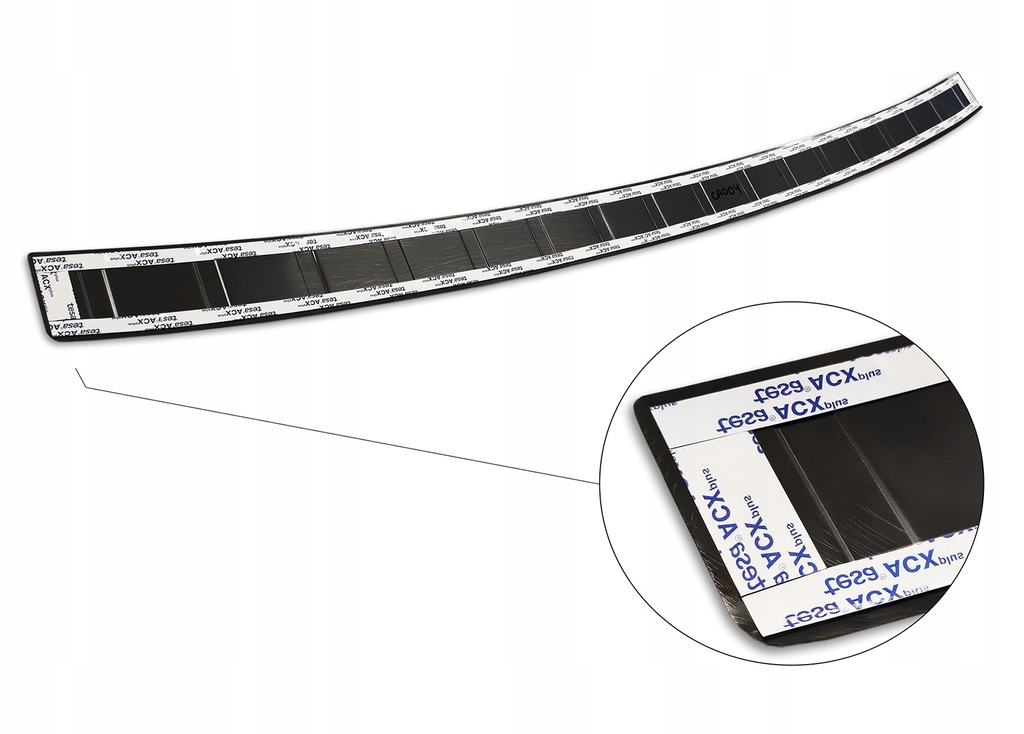 фото №9, Молдинг na бампер volkswagen caddy iv 2020-