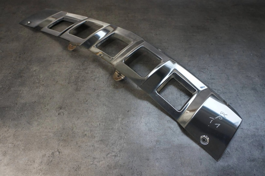 фото №1, Лист накладка хром бампера перед mercedes gl x164