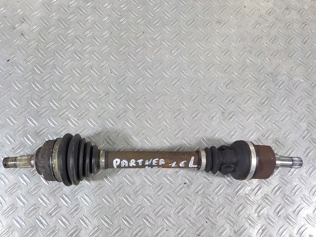 фото №1, Peugeot partner berligno 08-12 приводной вал перед передняя левая 1.6 hdi