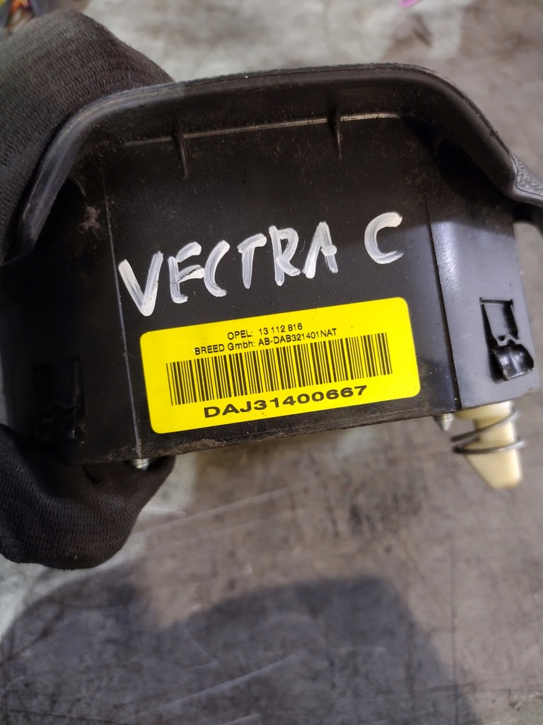 фото №7, Air bag натягувачі датчик opel vectra c