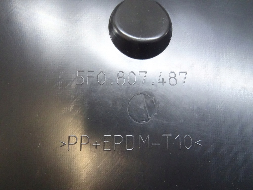 фото №6, Seat leon iii 5f0807487 спойлер бампера задняя молдинг бампера 5f0 llu