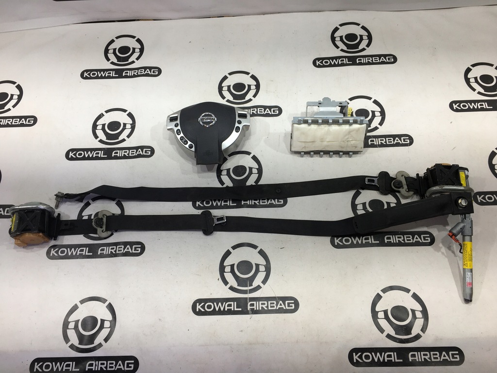 фото №5, Nissan x-trail t31 панель приладів консоль подушка безпеки ремені