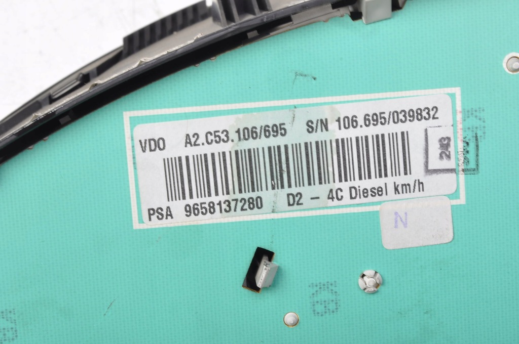 фото №9, Peugeot 407 1.6 hdi лічильник прилади 9658137280