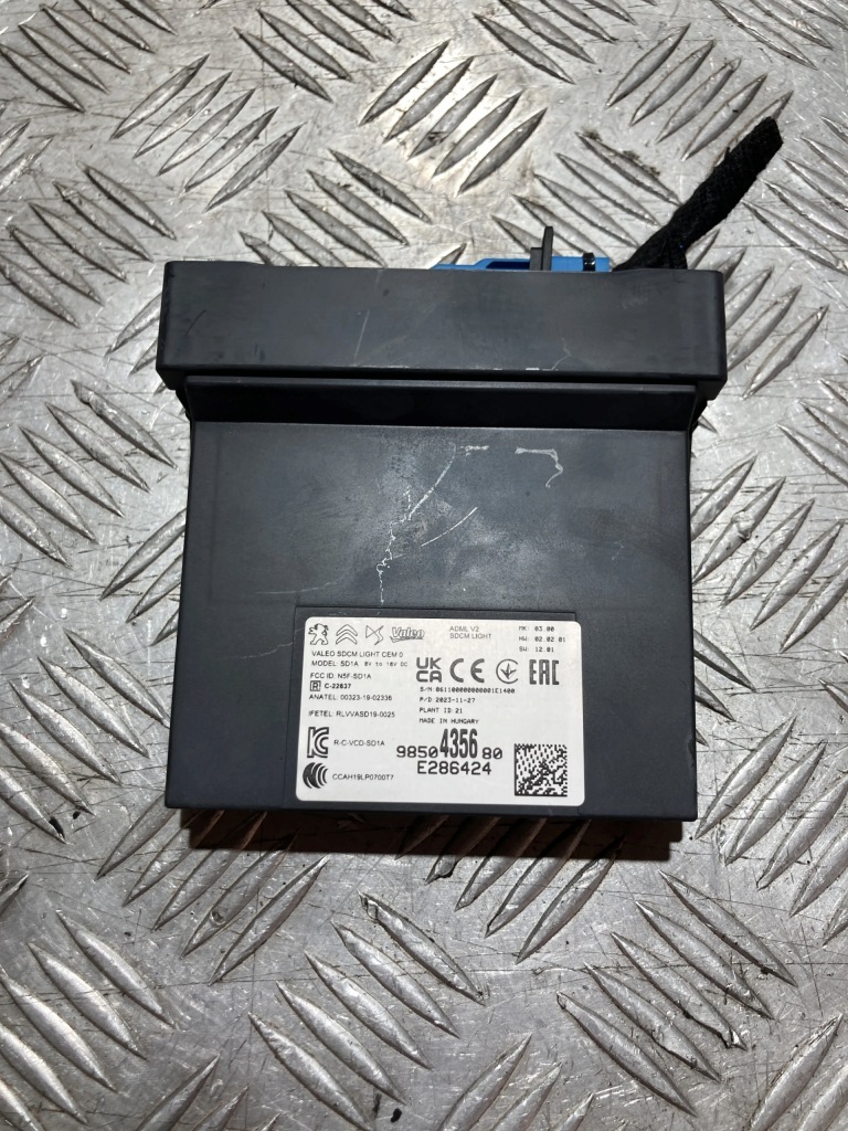 фото №1, Модуль блок керування лампа peugeot 208 ii 19-