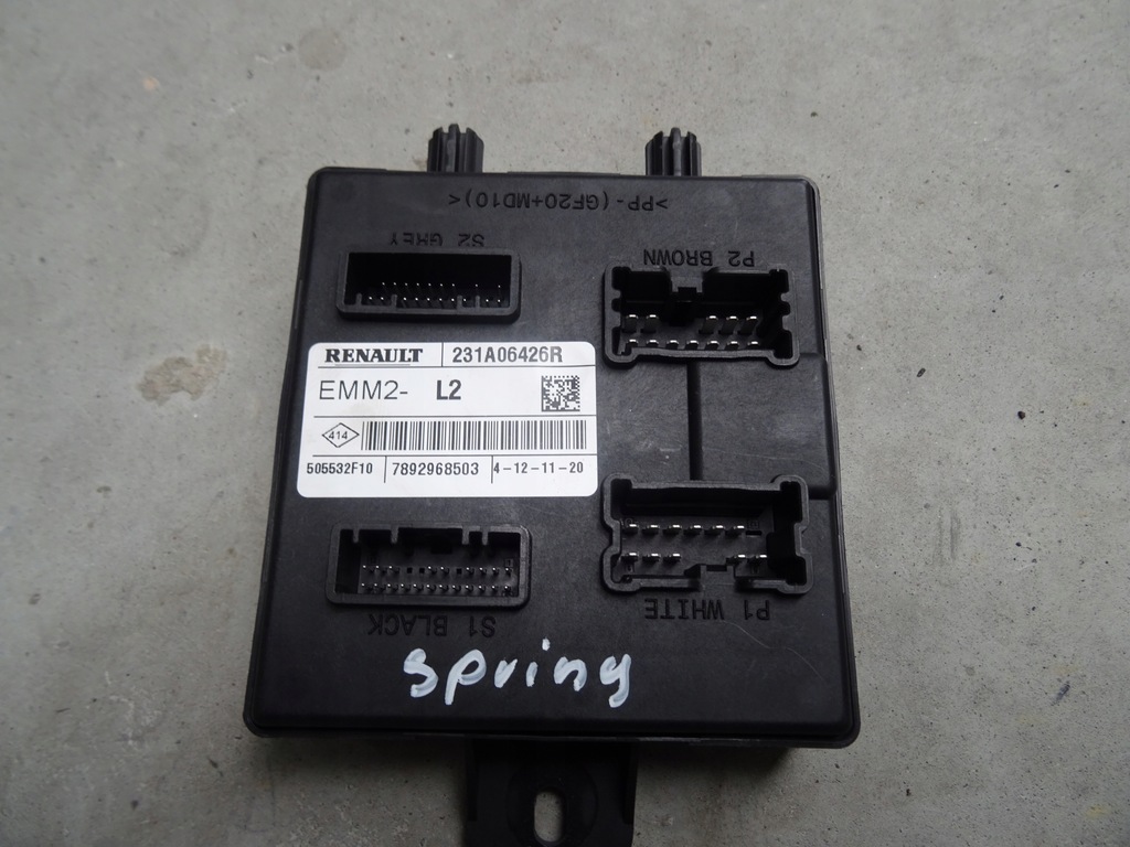 фото №1, Модуль блок управления emm2 dacia spring