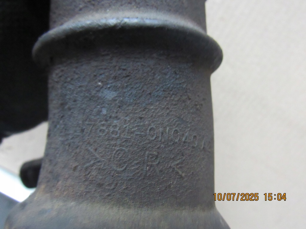 фото №4, Труба турбіни прокладка auris i 1.4 d4d 90km 17883-33020 / 17881-0n040