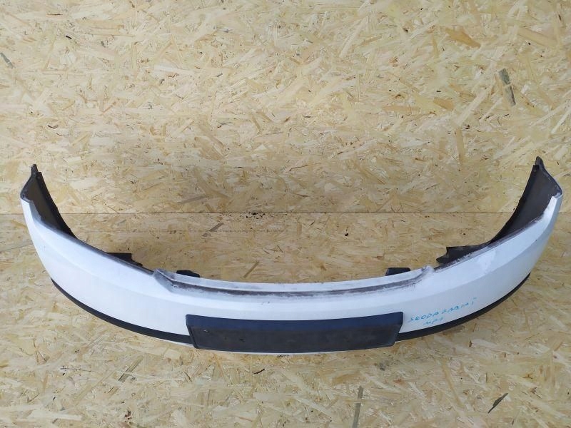 фото №6, Бампер перед білий передній skoda fabia i