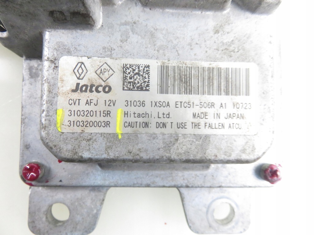 фото №9, Блок керування коробки renault scenic iii 2.0 16v 310320115r 310320003r