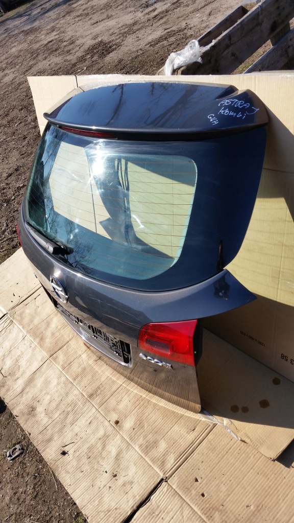 фото №6, Крышка багажника багажника opel astra j 4 iv kombi gwa