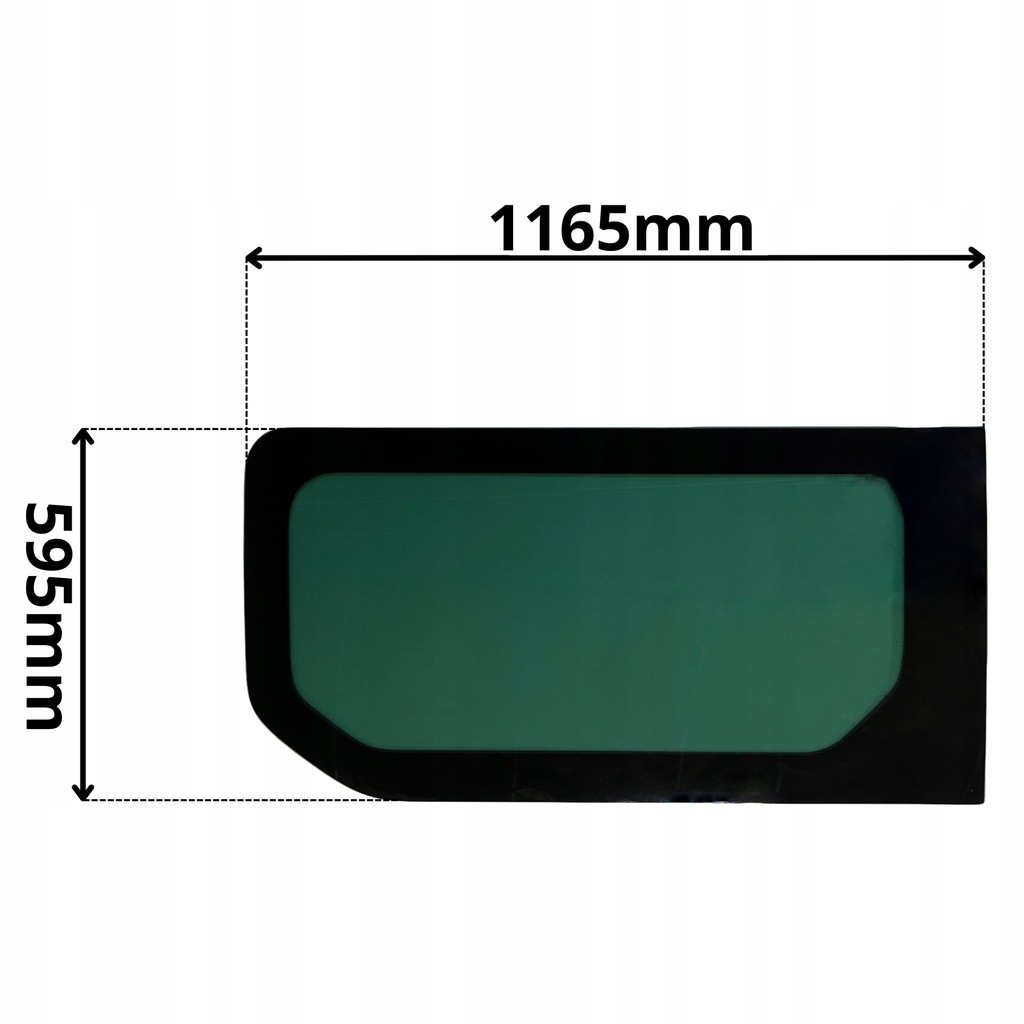 фото №1, Скло ліва бічна 1 ряд темно-зелений renault trafic iii 3 0381
