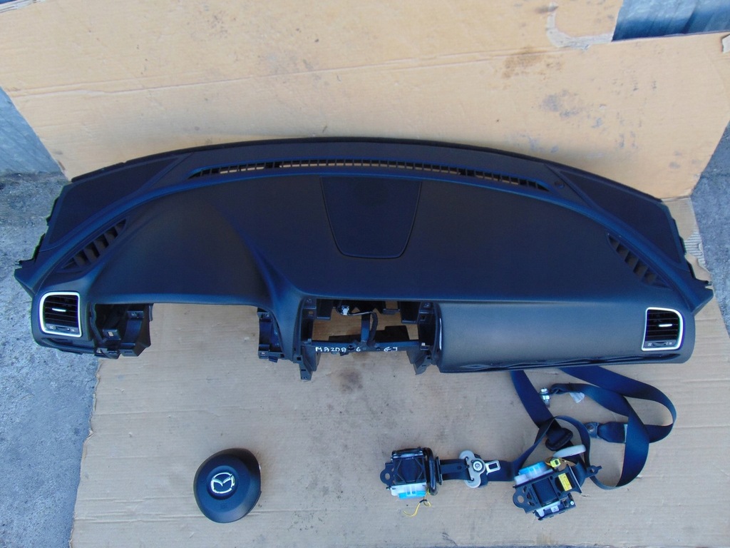 фото №4, Консоль подушки безпеки подушка безпеки ремені mazda 6 gj 2012- org.
