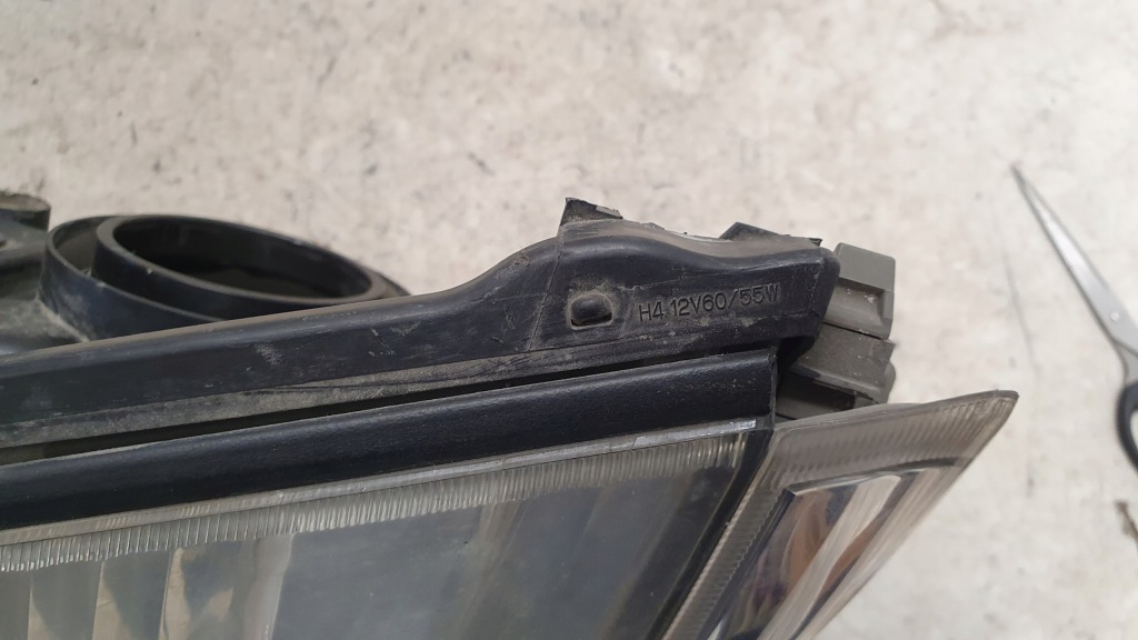 фото №12, Лампа ліва перед nissan x-trail t30 00- оригінал europa