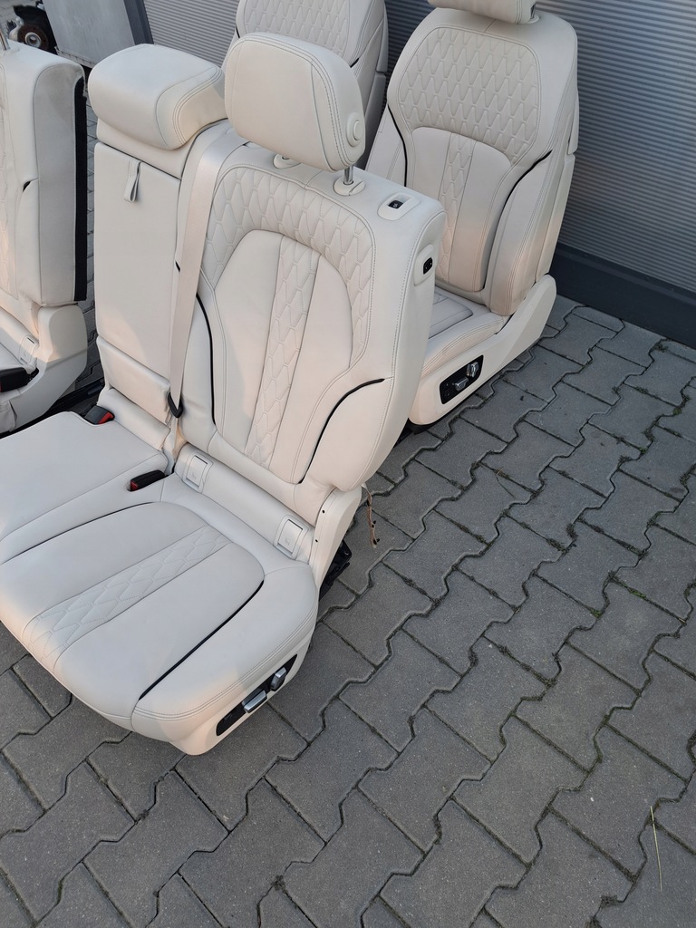 фото №11, Сидіння заднє сидіння шкіра bmw g07 x7 комплект перед задня