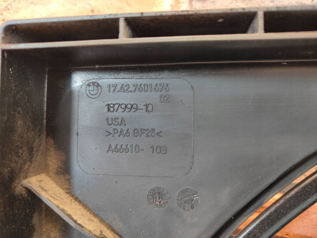 Bmw x3 f25 x4 f26 n55 3.5i вентилятор радіатора 7560877 7562595 7601676 Київ