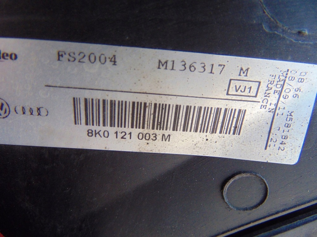 фото №12, Вентилятор радіатора audi a5 1.8 tfsi 8k0121003m + модуль 989460d