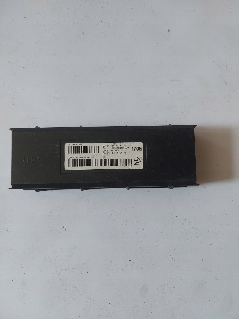 фото №1, Модуль блок управления обдув opel mokka 13591700