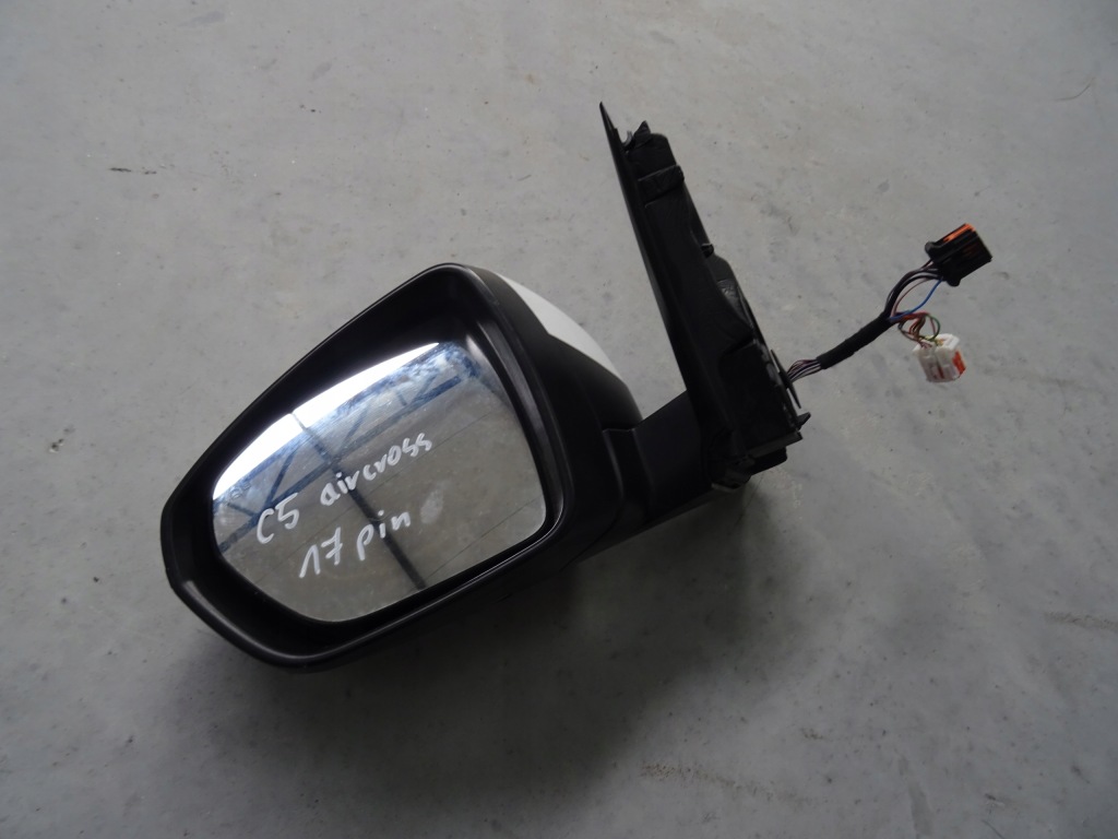 фото №1, Левая зеркало 17 pin ассистент citroen c5 aircross