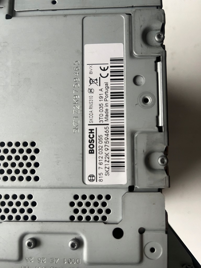 фото №5, Skoda fabia ii 10-14 радио оригинал 3t0035191a