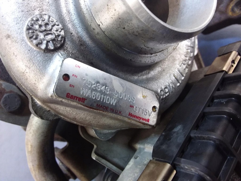 фото №5, Jaguar xf x250 2.7 td турбонагнетатель 752343-5006s