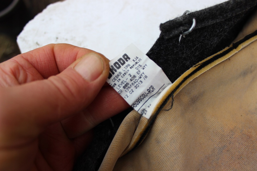 фото №6, Octavia ii , scout 1z lift 2013 r - заднее сиденье задняя ,сиденье -материал