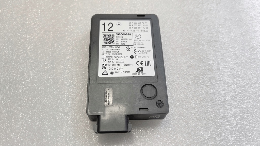 фото №1, Mercedes w257 w167 радар датчик distronic acc