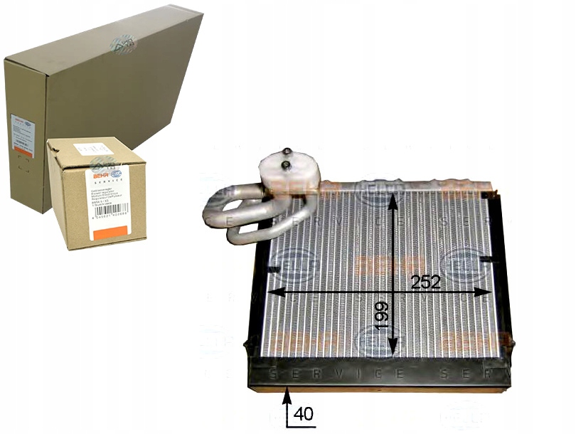 фото №1, Випарник кондиціонера mercedes sprinter 3 5-t 906