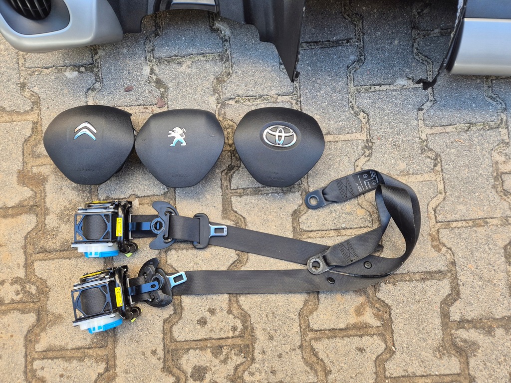 фото №6, Toyota aygo ii peugeot 108 ii citroen c1 ii подушка безопасности консоль оригинал комплект