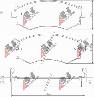 фото №1, Гальмівні колодки перед nissan primera 90- 98, 200sx 88- 94
